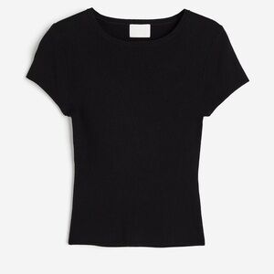 H&M FINE-KNIT T-SHIRT